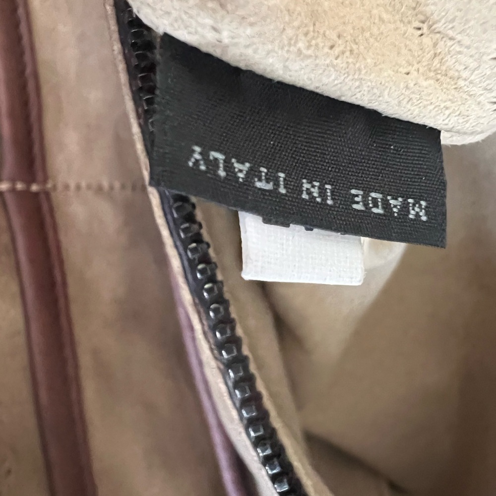 Prada Tan Leather Men's Briefcase - Picture 8 of 9